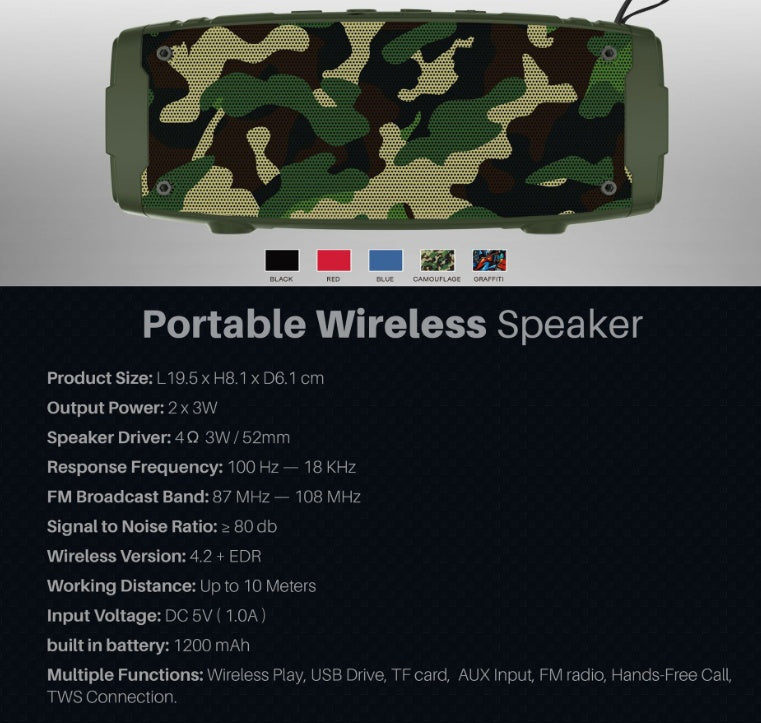 Transform Your Sound Experience with Our Portable Bluetooth Speaker