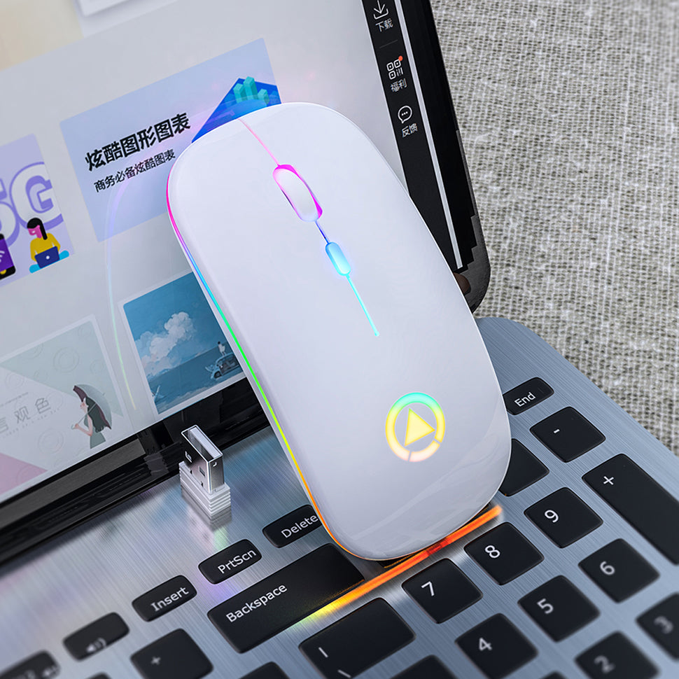 Experience Seamless Navigation with the Silent Rechargeable Wireless Mouse