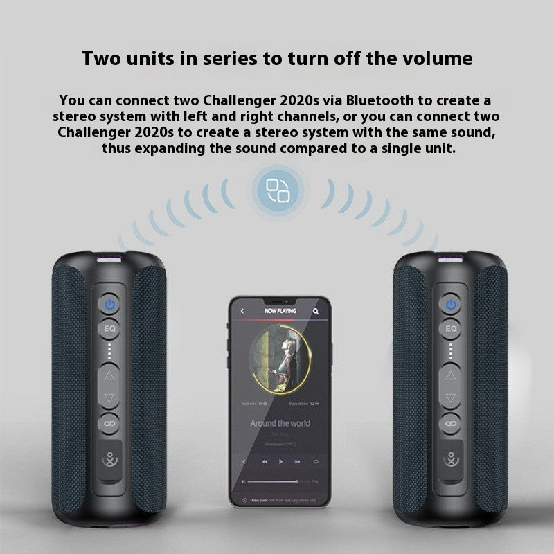 Discover the Fashion Personality Portable Bluetooth Speaker