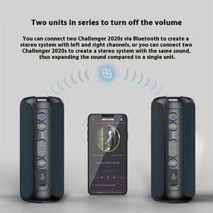 Discover the Fashion Personality Portable Bluetooth Speaker