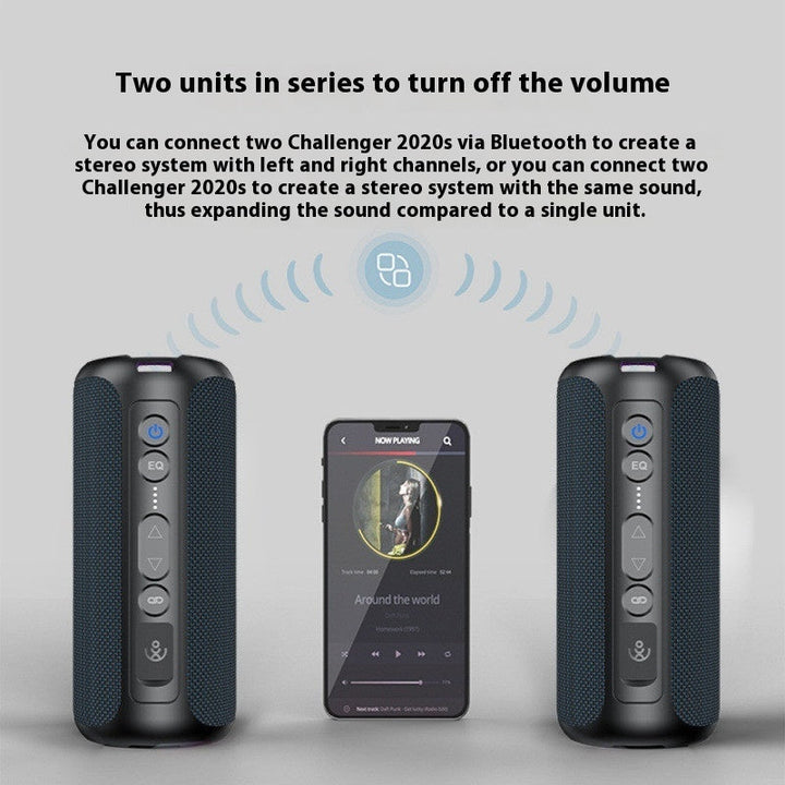 Discover the Fashion Personality Portable Bluetooth Speaker