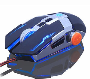 Unlock Your Gaming Potential with the Silent Wired Gaming Mouse