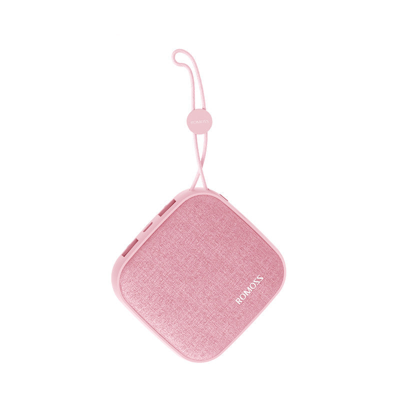 The Ultimate Solution for On-the-Go Charging: Linen Art Mini Portable Mobile Power Bank