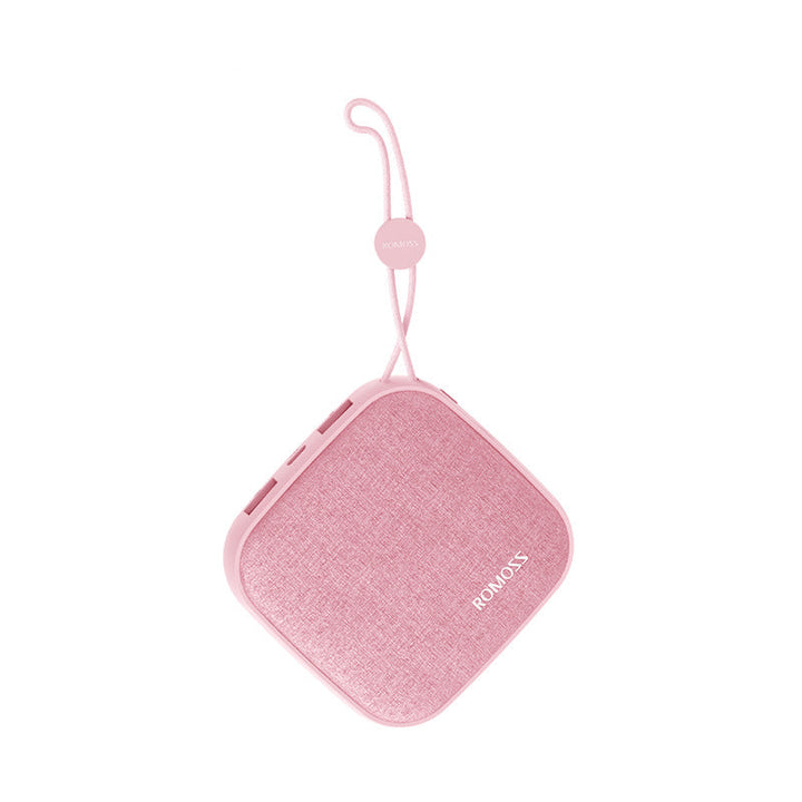 The Ultimate Solution for On-the-Go Charging: Linen Art Mini Portable Mobile Power Bank