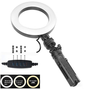 Illuminate Your Live Streams with the Mobile Live Streaming Tripod Ring Light
