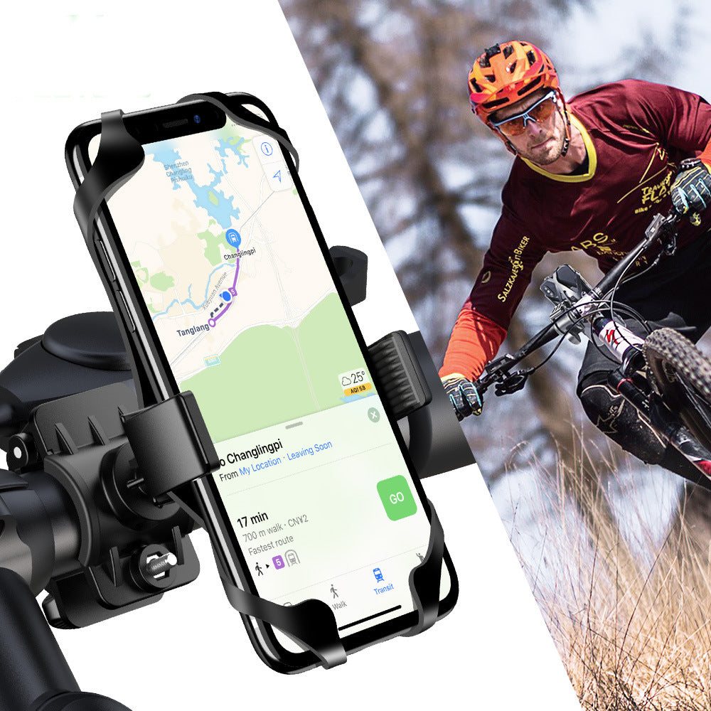 Lightweight Bicycle Phone Mount With Strap