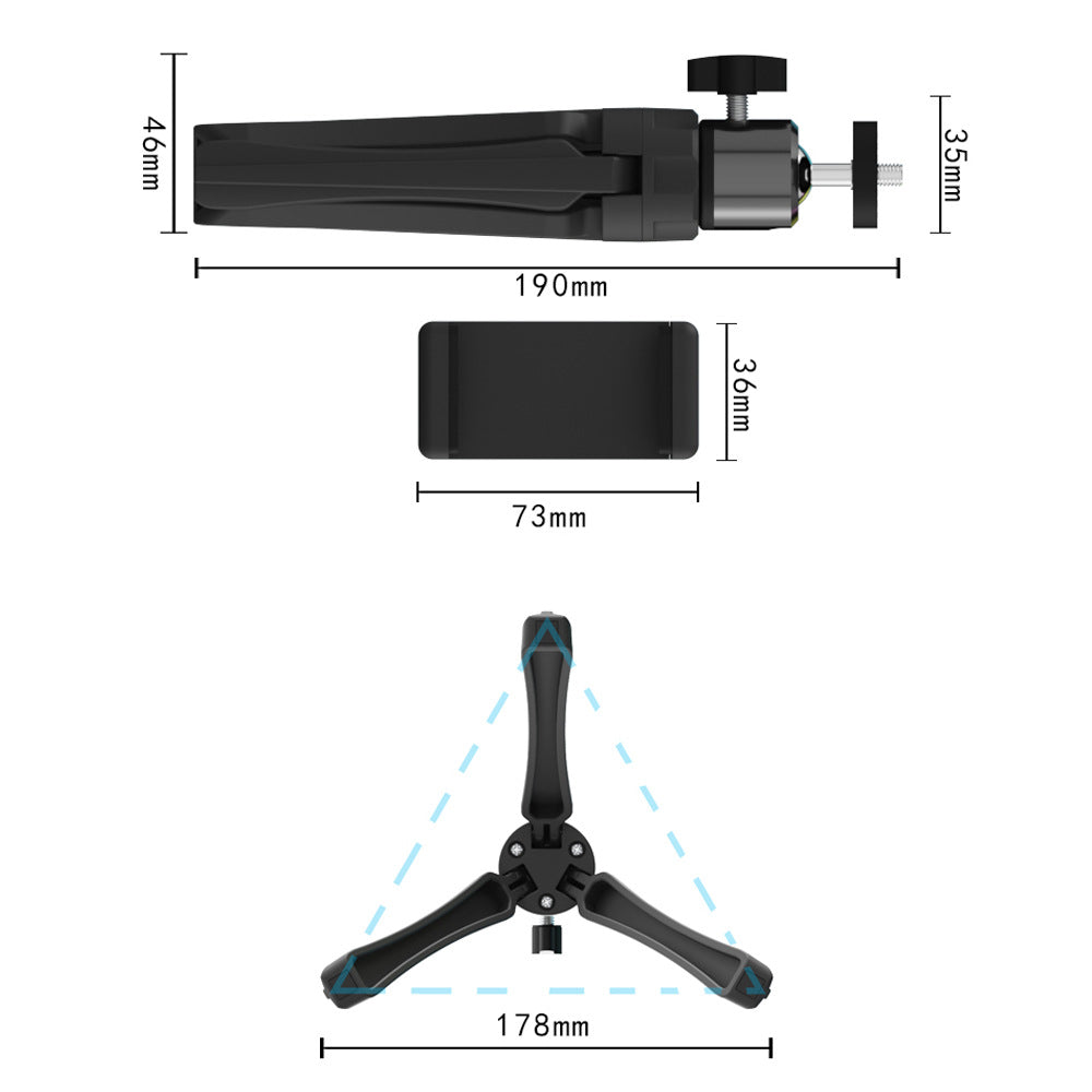 Desktop Lazy Phone Tripod Stand