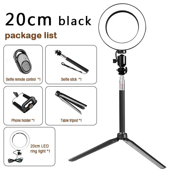 Tripod Fill Ring Light