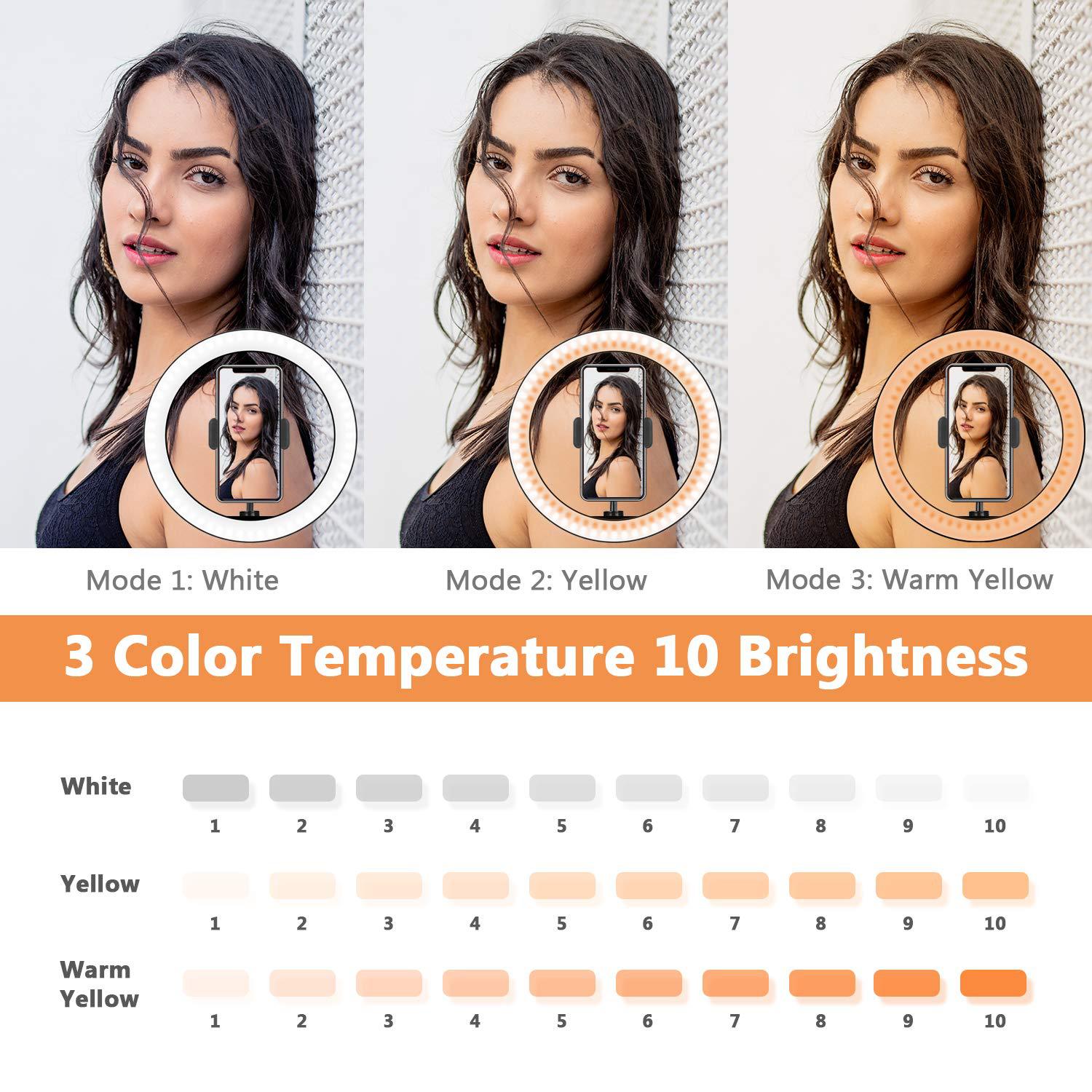 Compatible with Apple desktop ring light tripod