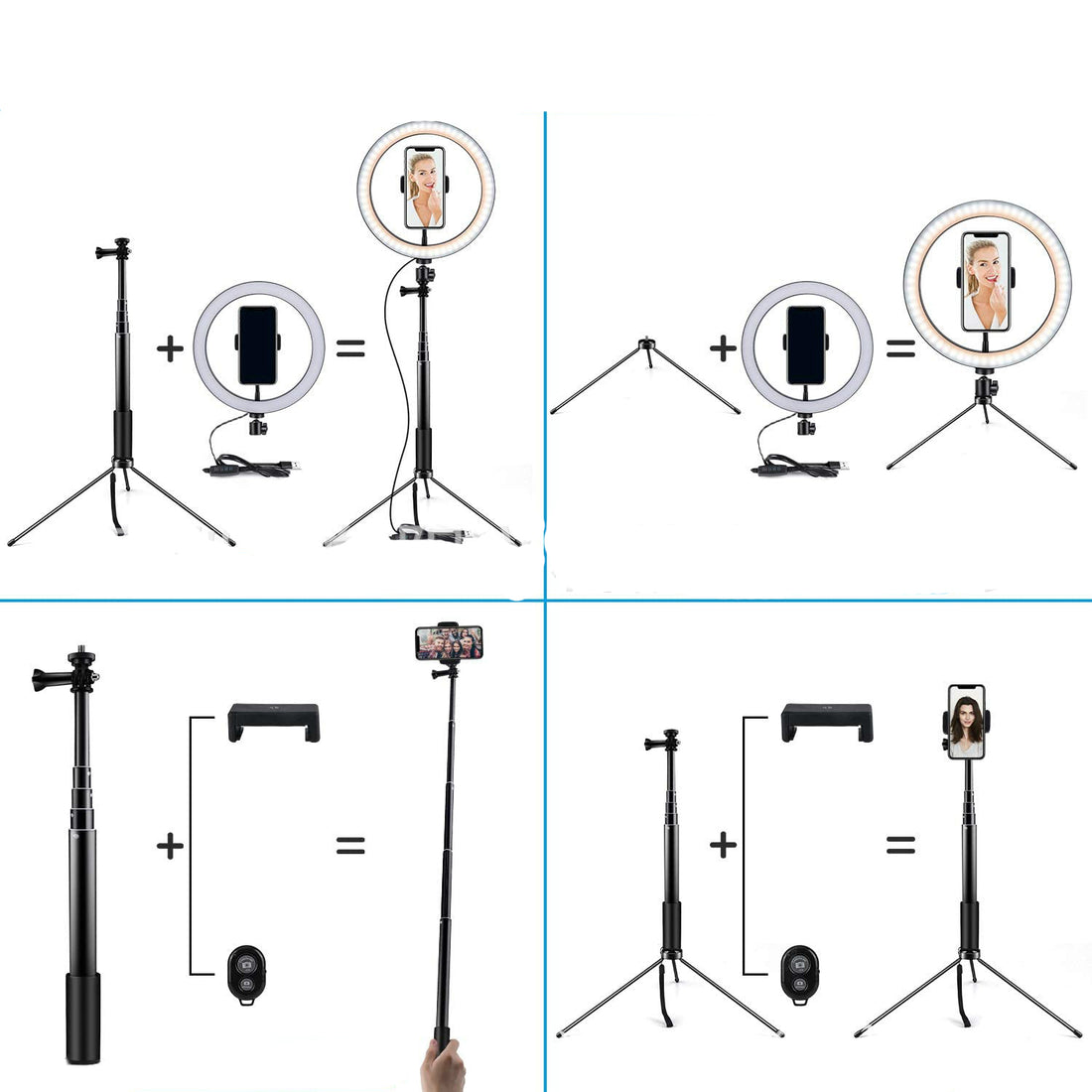 10 inch LED Ring Light With Stand