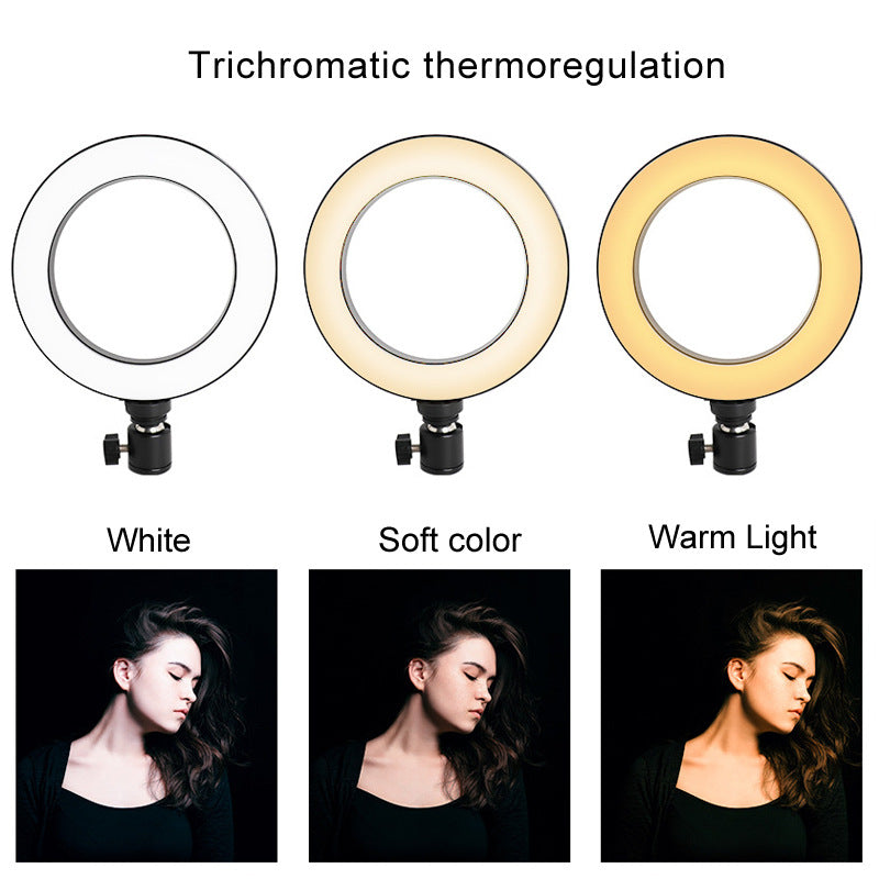 6 Inch Live Ring Light Tripod