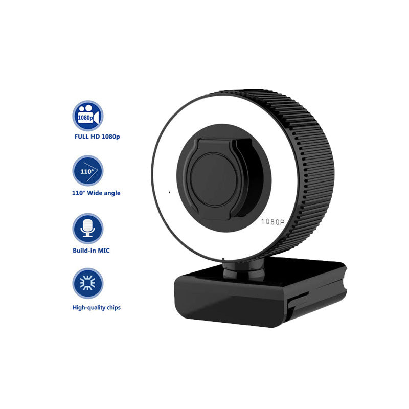 2K Autofocus HD Webcam with webcam cover