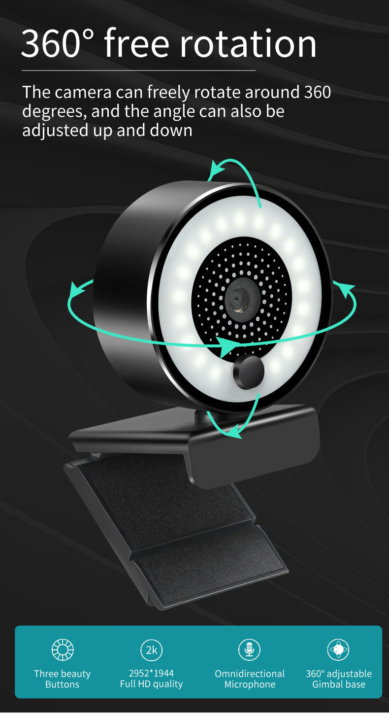 4F Auto Focus Computer USB Webcam