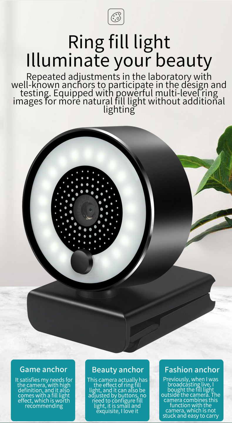 4F Auto Focus Computer USB Webcam