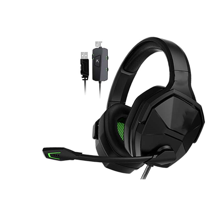 Headworn Gaming Wired Headphones