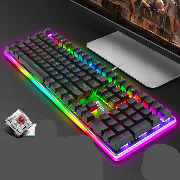 Black green tea red axis gaming keyboard
