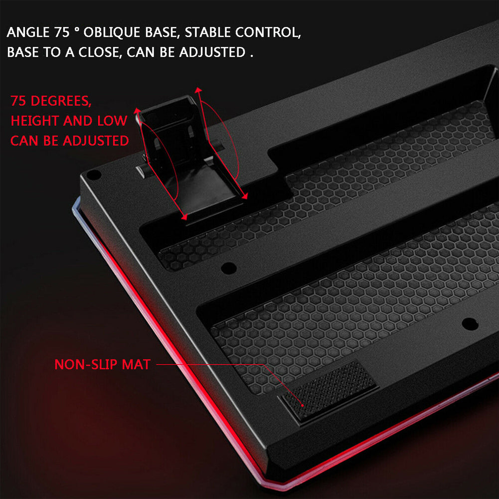 USB Wired luminous keyboard and mouse set