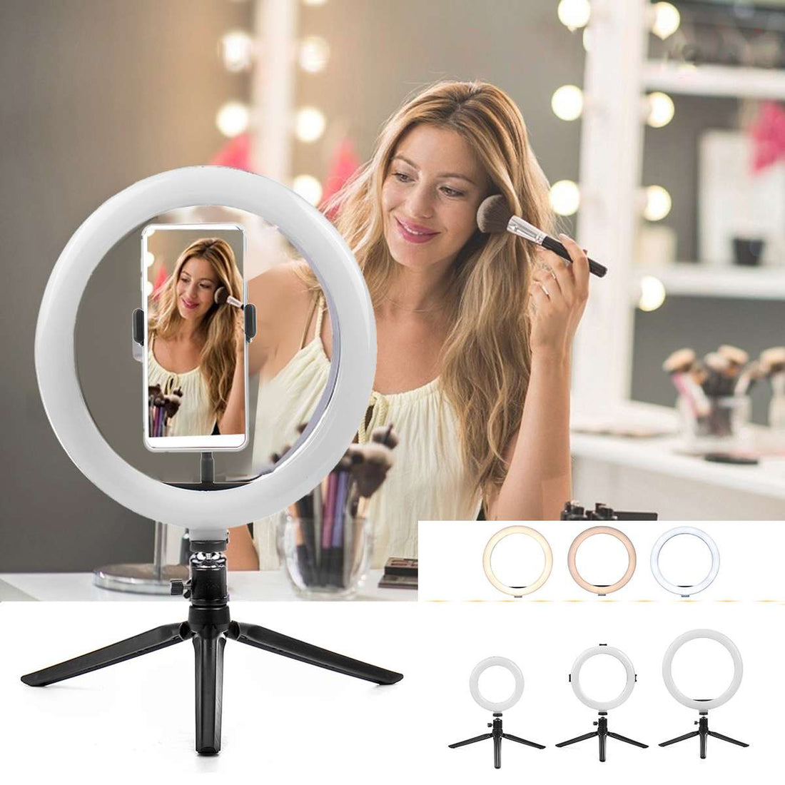Compatible with Apple, Beauty fill light tripod