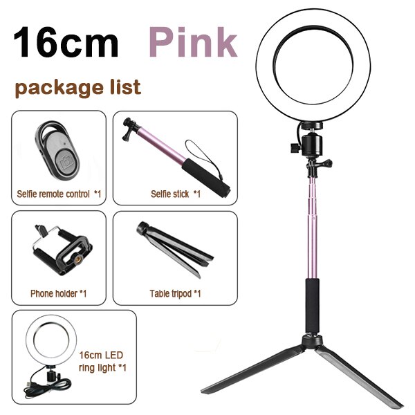 Tripod Fill Ring Light