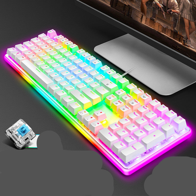 Black green tea red axis gaming keyboard
