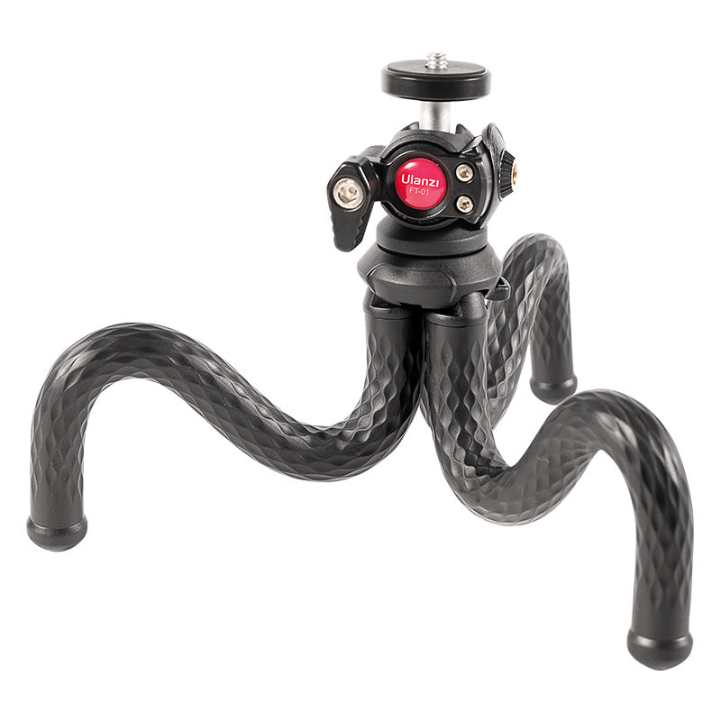Black Octopus Clip Gimbal Tripod Set