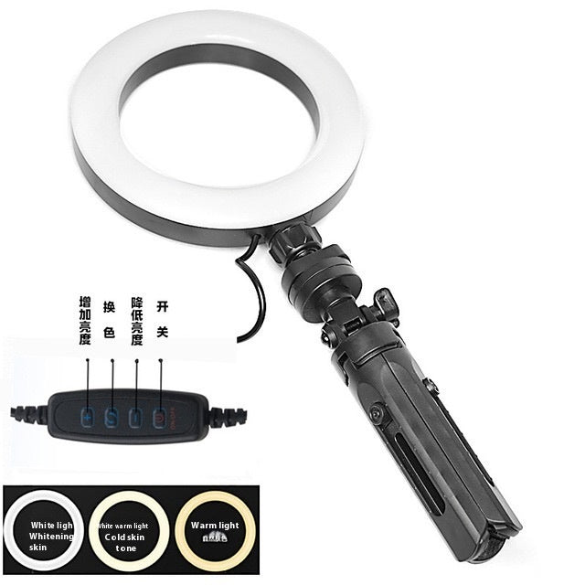 Mobile Live Streaming Tripod Ring Light
