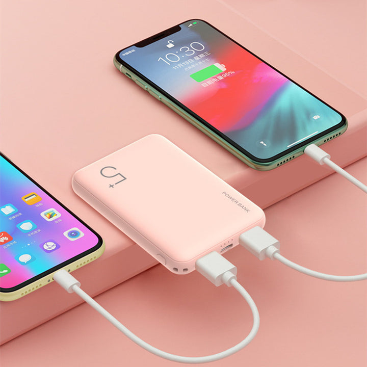 5000 MAh Compact Mini Portable