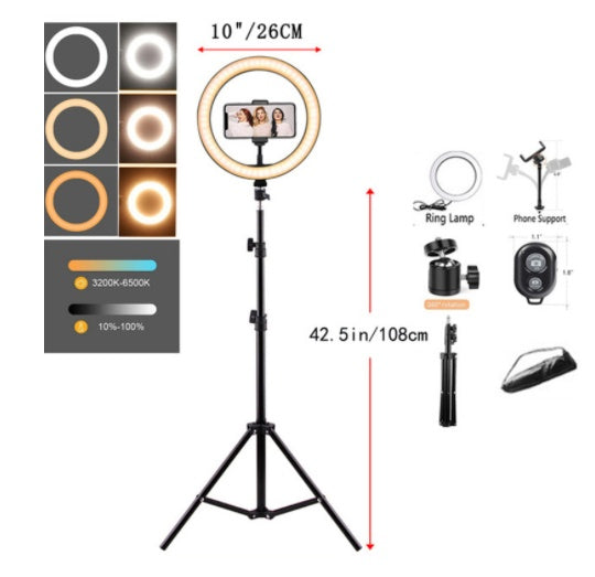 Ring Light Mobile Phone Holder 3 Colors