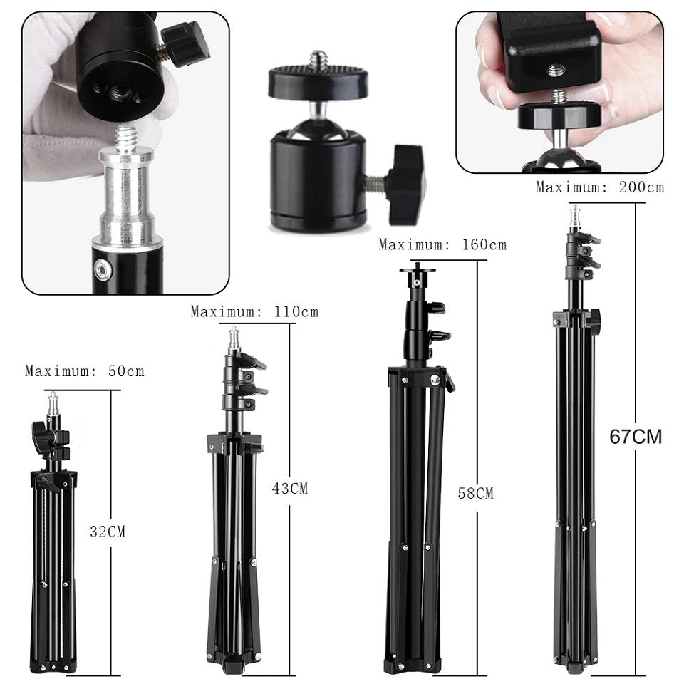 Ring Light Mobile Phone Holder 3 Colors