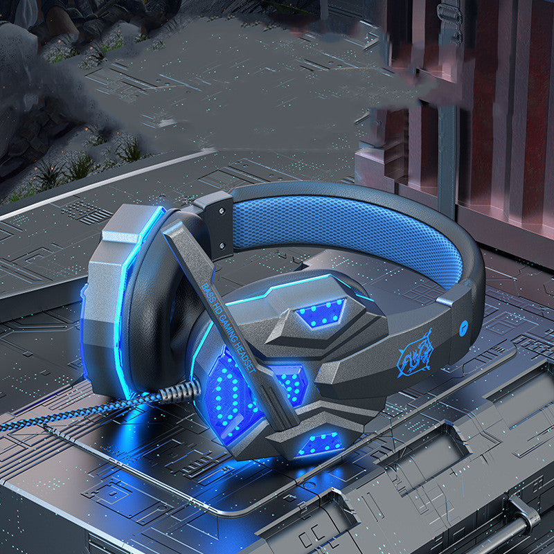 7.1 Wire-controlled Light-emitting Headphones