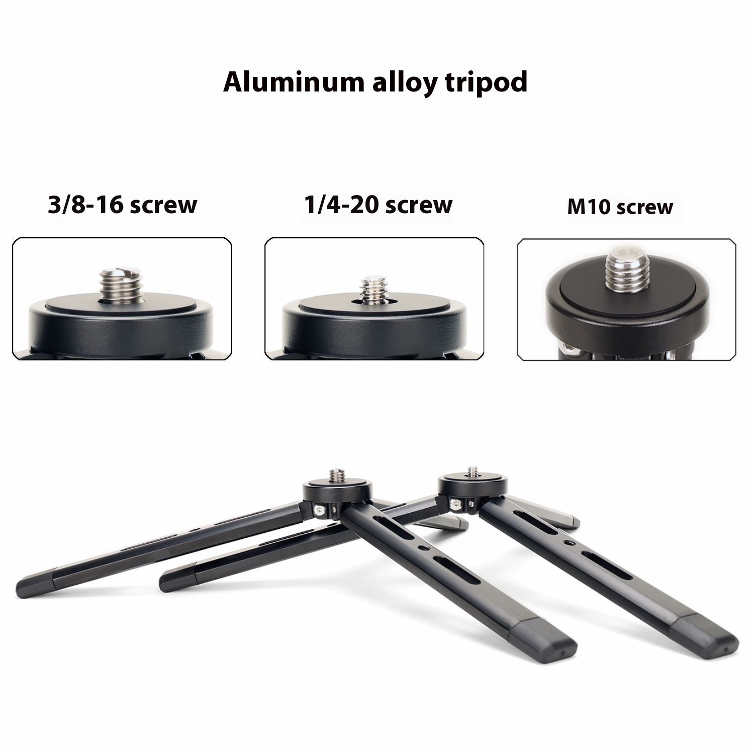Aluminum Alloy Desktop Tripod Mini Bracket