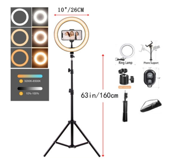 Ring Light Mobile Phone Holder 3 Colors