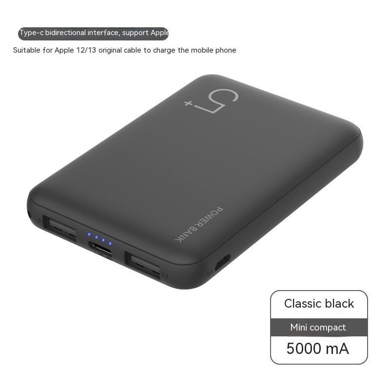 5000 MAh Compact Mini Portable
