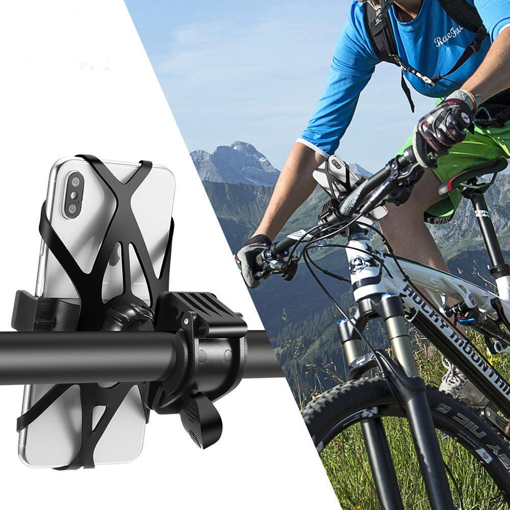 Lightweight Bicycle Phone Mount With Strap