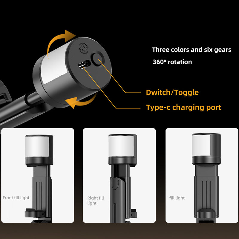 Bluetooth Remote Control Integrated Tripod