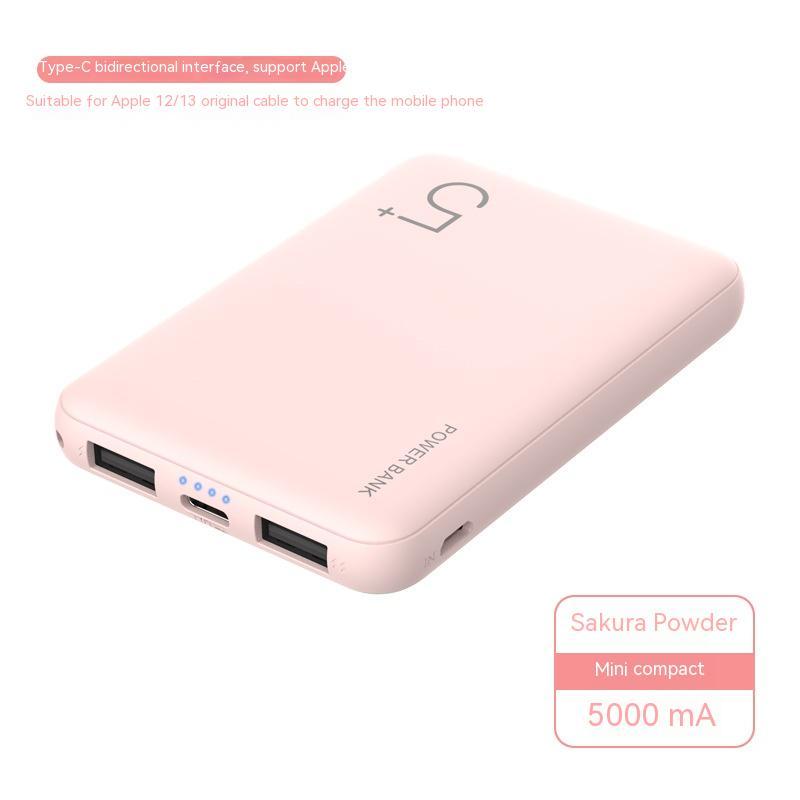 5000 MAh Compact Mini Portable